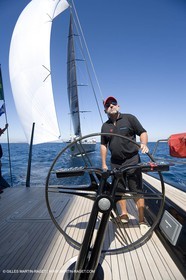 03 09 06 - Porto Cervo (Sardinia) - Maxi World Cup 2006 - A bord Wally 90 Tango