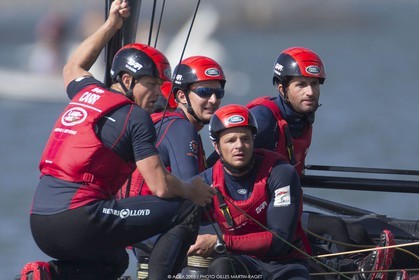 29 08 2015, Göthenburg, (SWE), 35th America's Cup, Louis Vuitton America's Cup World Series Göthenburg 2015, Race Day 1
