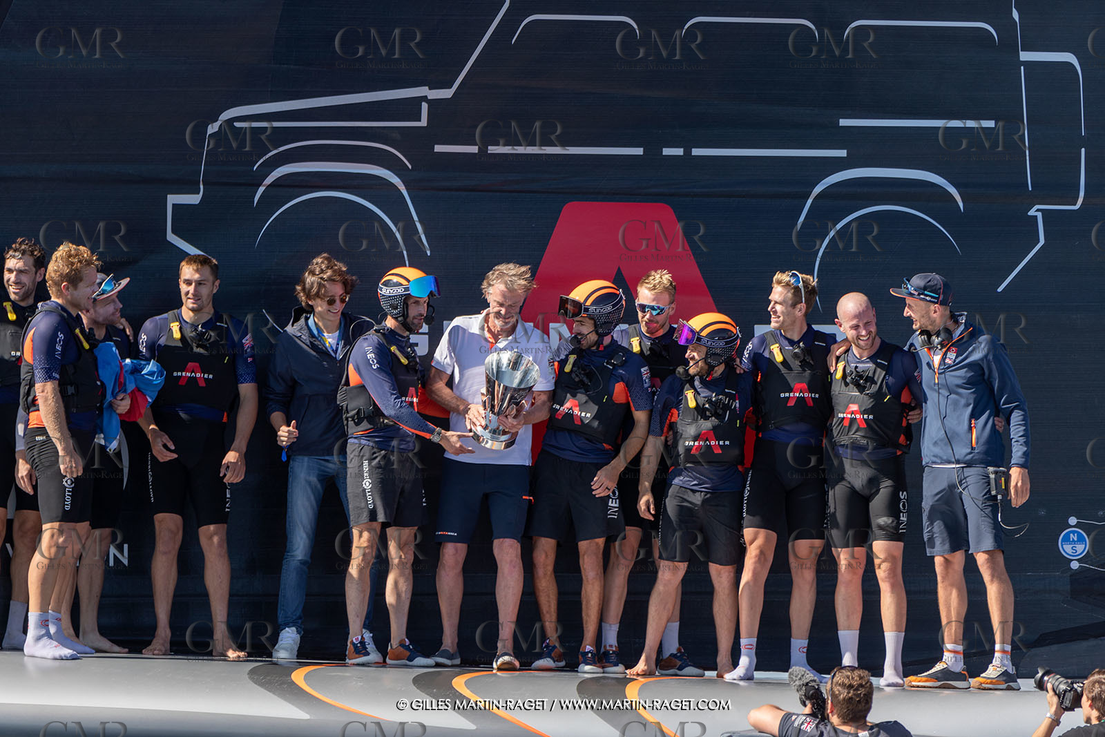 04 10 2024, Barcelona (ESP), 37th America's Cup, Louis Vuitton Cup Final, Race Day 7