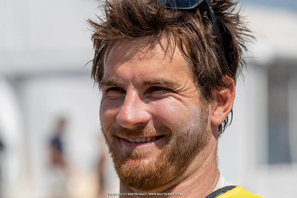 16 07 2023, Marseille, (FRA), Paris 2024 Olympic Games 2024 Sailing Test Event, Day 8, Medal race IQ Foil Men, Thomas Goyard (FRA)
