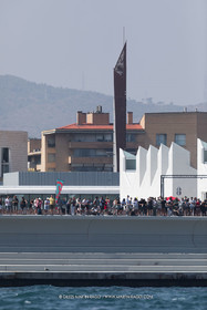 24 08 2024, Barcelona (ESP), Louis Vuitton 37th America's Cup, Louis Vuitton Prelilinary Regatta, Race Day 3