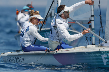 06 08 2024, Marseille (FRA), Paris 2024 Olympic Games, Sailing, Race Day 9