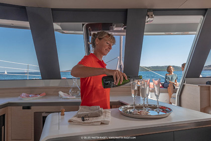 30 08 2018, Porto Vecchio (FRA, South Corsica) Chantier Fountaine-Pajot, Alegria 67