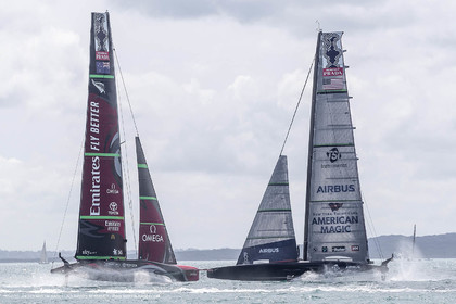 08 12 2020 - Auckland (NZL) - 36th America's Cup - Practice Sessions - Day 1