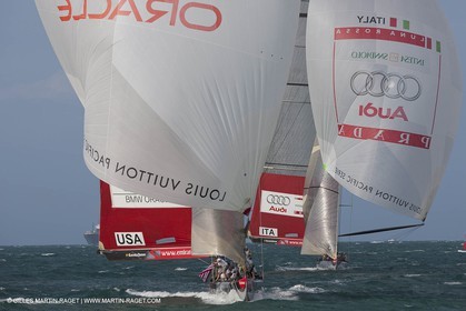 05 02 2009 - Auckland (NZL) - Louis Vuitton Pacific Series - Racing Day 5 - Round Robin 2