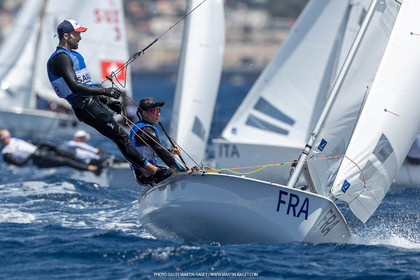 13 07 2023, Marseille (FRA) Paris 2024 Olympic Games Sailing Test Event, Day 5