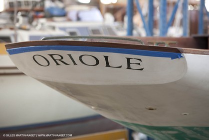 13 03 2010 - La Ciotat (FRA,13) - Oriole - Annual maintenance at  Charpentiers Réunis boatyard