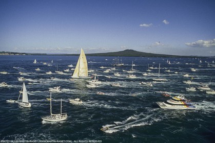 Sailing, Yacht Racing, America's Cup XXVII, San Diego (USA,CA) 1988, Stars & Stripes Vs New Zealand