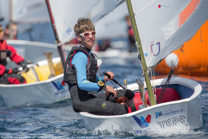 14 04 2016, Marseille (FRA,13), SNIM Dériveurs, Coupe Internationale de Printemps Optimist, Day 4