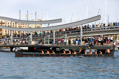 19 10 2024, Barcelona (ESP), Louis Vuitton 37th America's Cup, Final Match, Race Day 6, Dock out