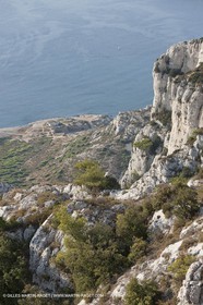 10 09 2009 - Marseille (FRA, 13) - Les Calanques - Massif de Marseilleveyre - Cabanons de la calanque de Marseilleveyre