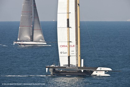 11 02 2010 - Valencia (ESP) - 33rd America's Cup - BMW ORACLE Racing - Day off 2