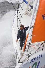 02 10 2008 - Lorient (FRA,56) - Vendée Globe 2008 - Foncia - Michel Desjoyeaux