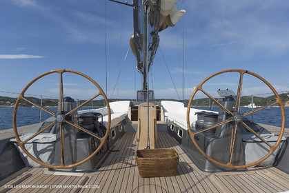 24 07 2016, Bonifacio (FRA), Wally Yachts, J One in cruising mode