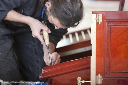 13 03 2010 - La Ciotat (FRA,13) - Mariska - finitions au Charpentiers Réunis