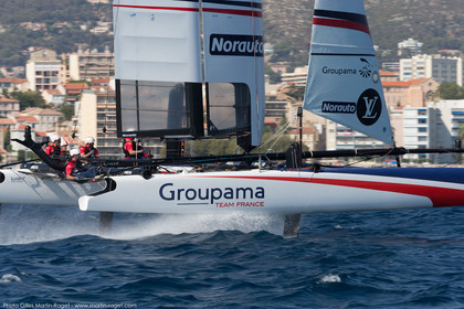 08 09 2016, Toulon (FRA, 83), Louis Vuitton America's Cup Series Toulon, open training
