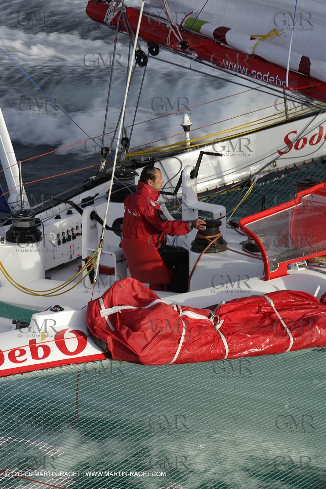 11 10 2008  -Lorient (FRA)  -  Multis Orma - Sodebo (Thomas Coville) - Route du Rhum 2006 training