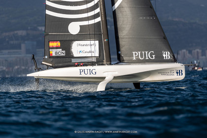 11 10 2024, Barcelona (ESP), Louis Vuitton 37th America's Cup, Puig Women America's Cup, semi finals