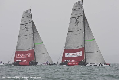 09 02 2009 - Auckland (NZL) -  Louis Vuitton Pacific Series -  Racing Day 9 - Round Robin 2