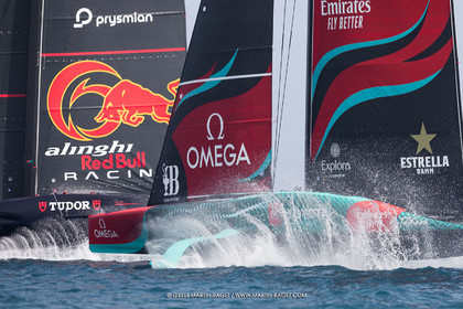 24 08 2024, Barcelona (ESP), Louis Vuitton 37th America's Cup, Louis Vuitton Prelilinary Regatta, Race Day 3