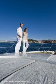 06 09 2007 - Saint Tropez (FRA, 83) - Superyachts - Motoryachts - Mangusta 92 Triple Fun à Saint Tropez