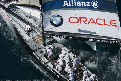 09 05 2007-Valencia (Spain)- 32nd America's Cup - Louis Vuitton Cup - RR2 - Day 11 - BMW ORACLE Racing