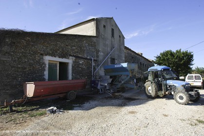 Vendanges -.chateau d'or et de gueule