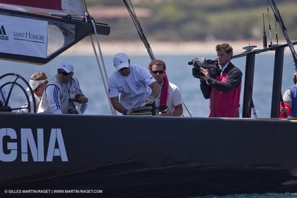 23 05 2010 - La Maddalena (ITA, Sardinia) Louis Vuitton Trophy - BMW ORACLE Racing - Racing Day 2
