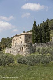 11 05 2018, Lacoste (FRA,84), Abbaye Saint-Hilaire