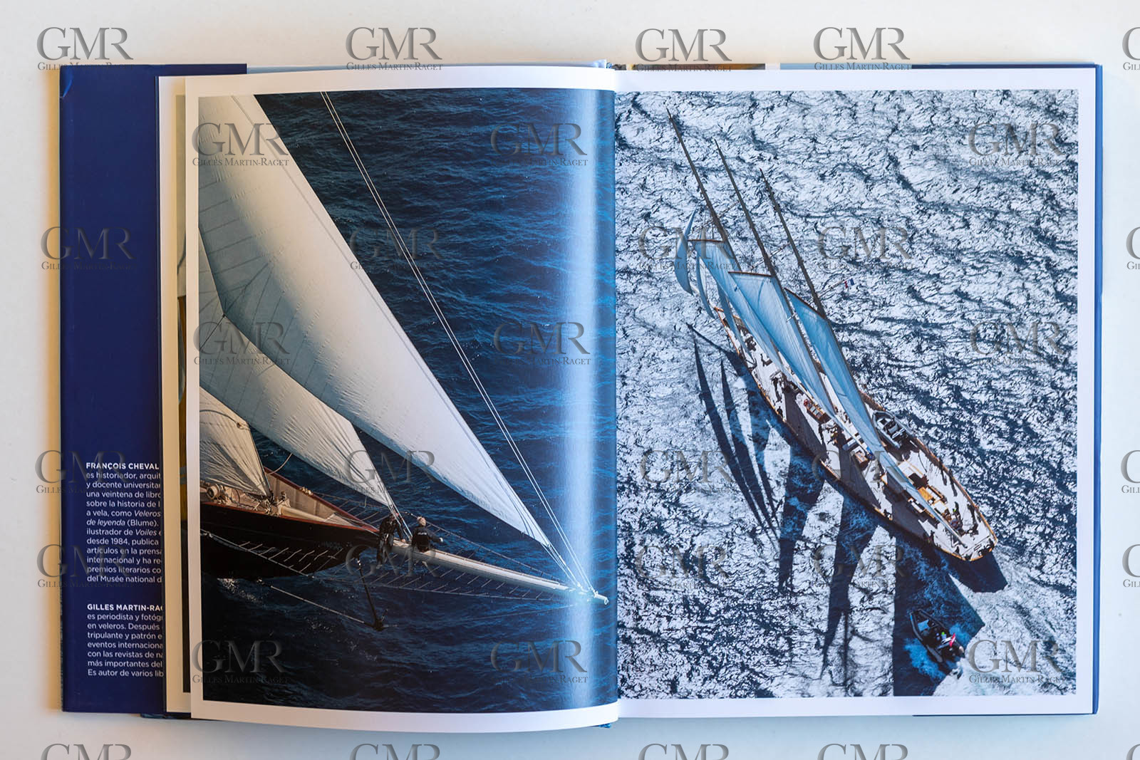 Marseille, 31 01 2023, Veleros de Leyenda, François Chevalier, photographies de Gilles Martin-Raget, Blume (version en langue espagnole de Voiliers de Rêve,  Le Chêne