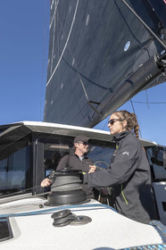 05 02 2019, La Grande Motte (FRA,34), Gunboat 68 sail testing  2