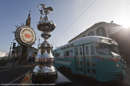 04 01 2011 - San Francisco (USA, CA) - 34th America's Cup - The America's Cup in San Francisco - Fisherman's Wharf