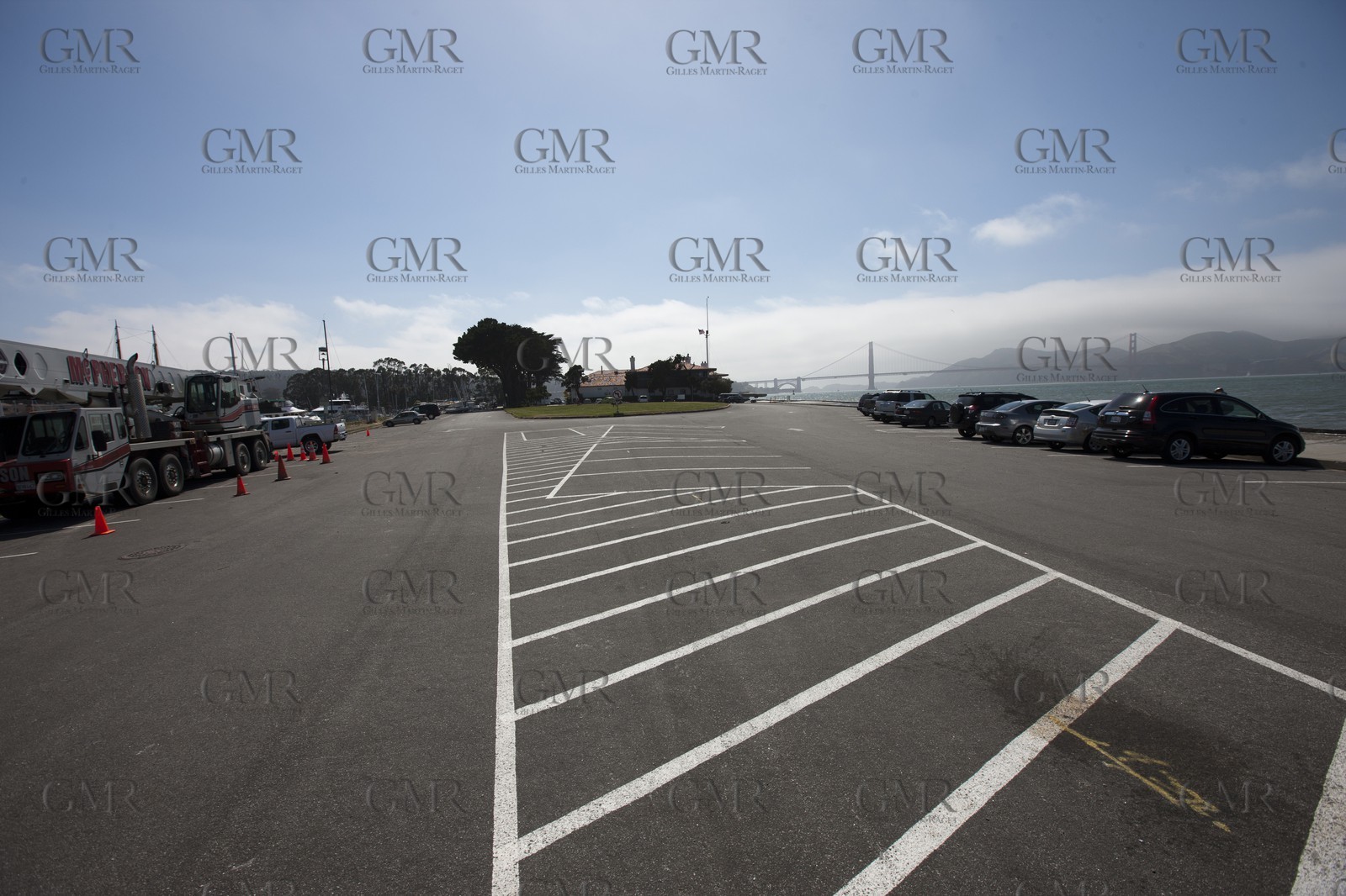 07 06 2011 - San Francisco (USA,CA) - 34th America's Cup - San Francis Yacht Club parkings