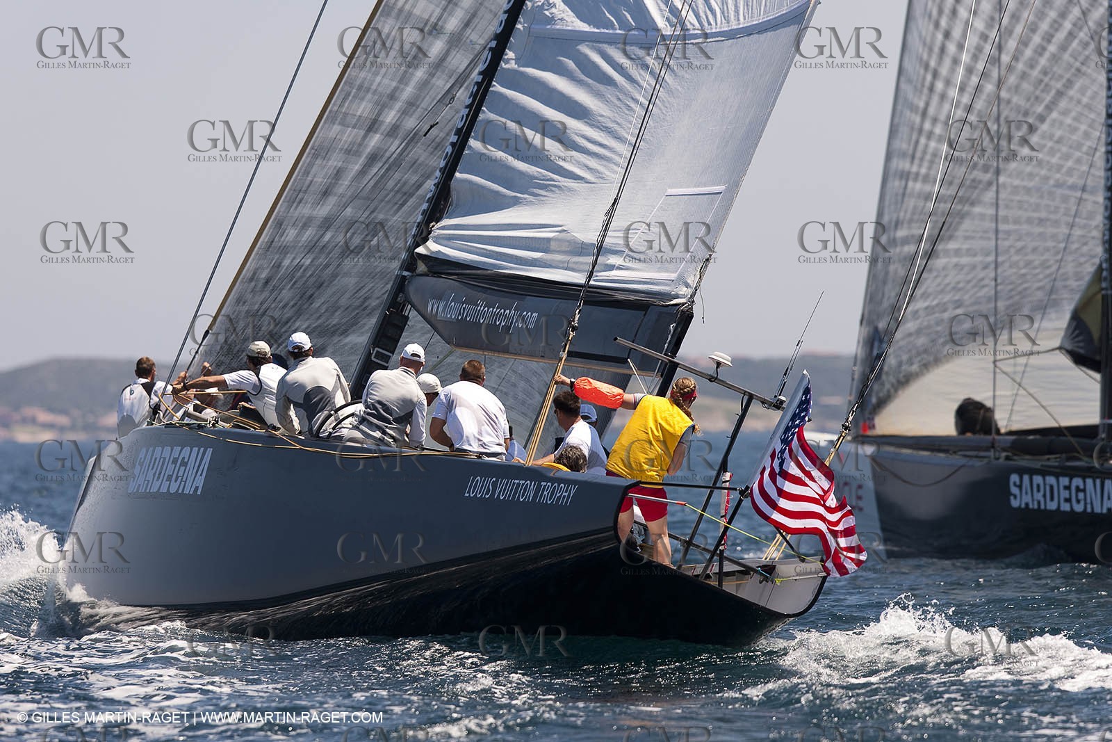 23 05 2010 - La Maddalena (ITA, Sardinia) Louis Vuitton Trophy - BMW ORACLE Racing - Racing Day 2