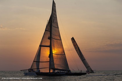 14 11 2010 - Dubai (UAE) - Dubai Louis Vuitton Trophy -  BMW ORACLE Racing - Race Day 1 - Vs All 4 one