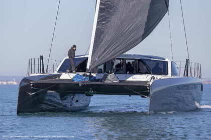 05 02 2019, La Grande Motte (FRA,34), Gunboat 68 sail testing  2
