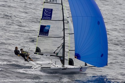 26 04 2007 - 2007 Semaine Olympique Française - Hyères (South of France) - Day 5 - Team France - 49er - Dyen-Rocherieux