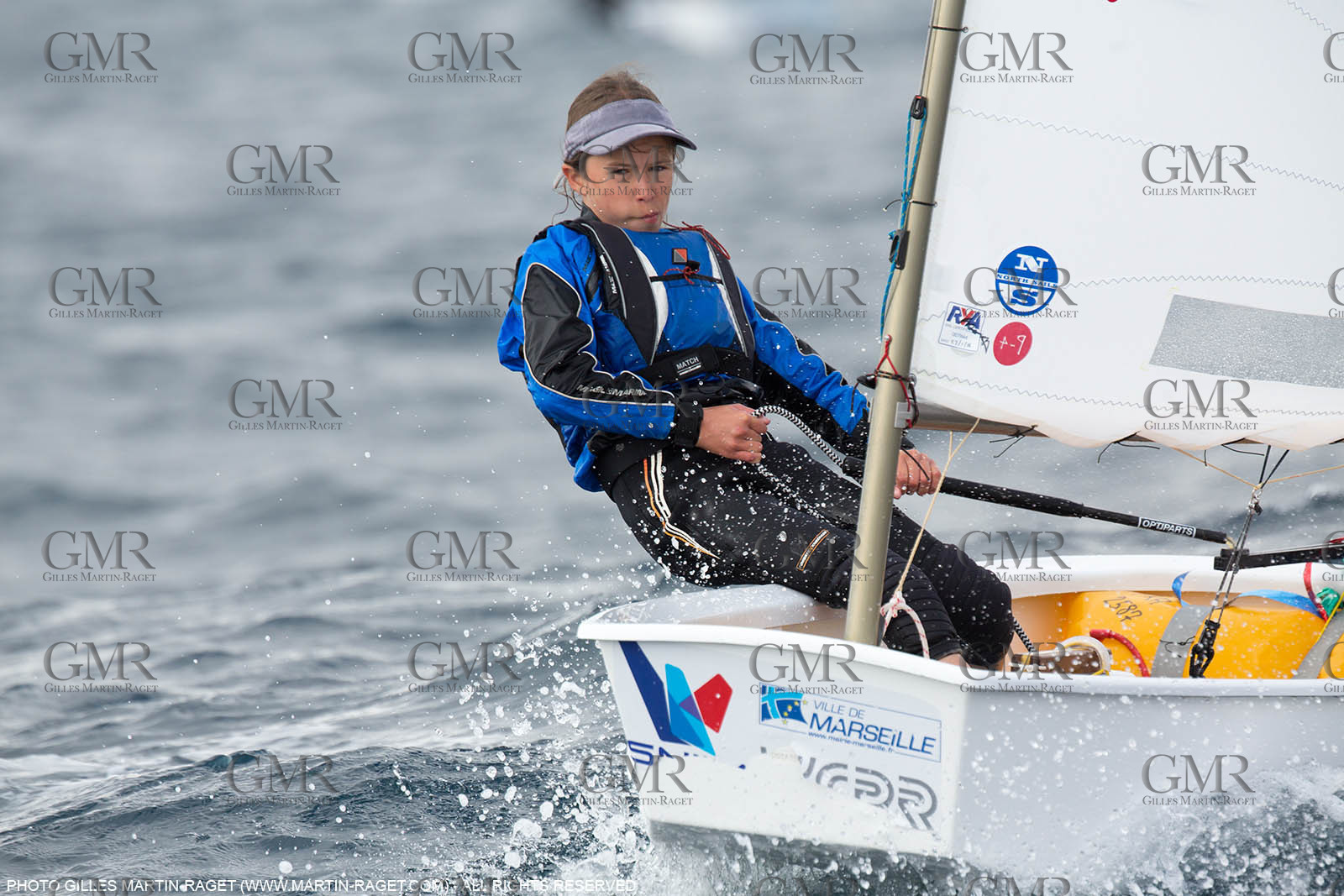 15 04 2016, Marseille (FRA,13), SNIM Dériveurs, Coupe Internationale de Printemps Optimist, Final Day