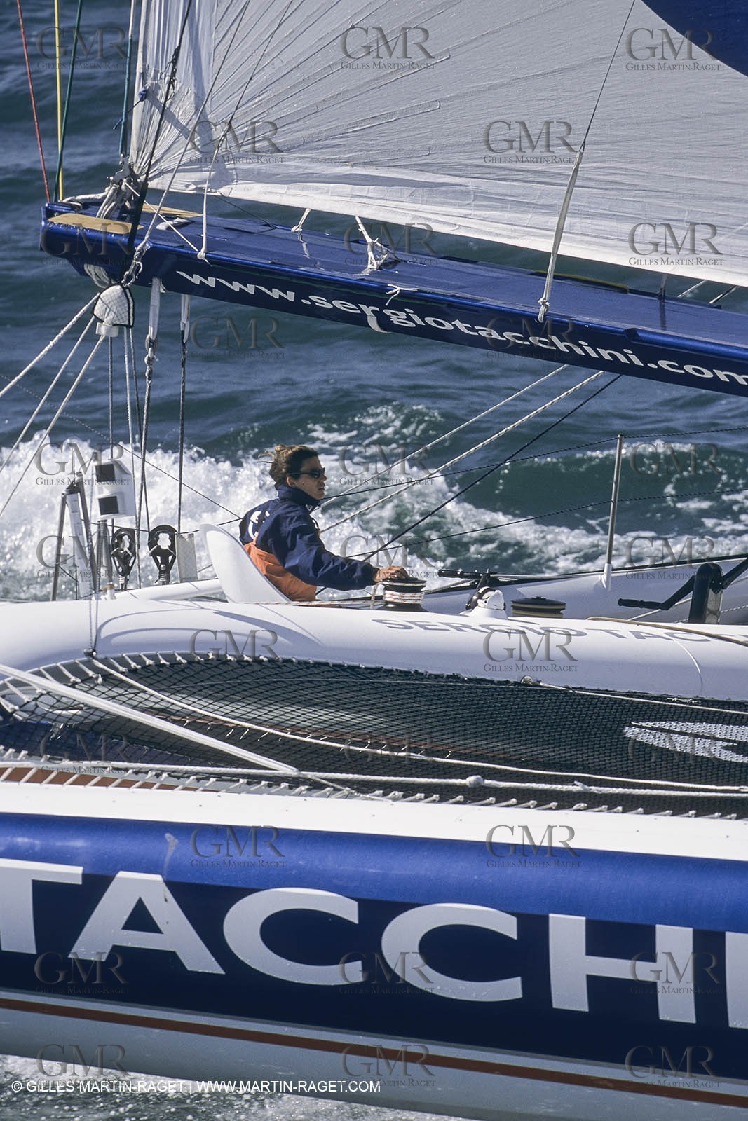 Yacht Racing, Multihull, ORMA 60, Karine Fauconnier, Sergio Tacchini