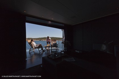 18 08 2011 - La Maddalena (ITA, Sardinia) - Motor yacht Inception
