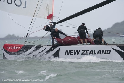 14 02 2009 - Auckland (NZL) - Louis Vuitton Pacific Series - Racing Day 14 - Challenger final