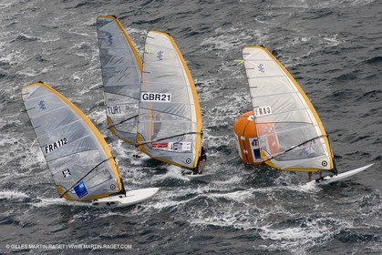 26 04 2007 - 2007 Semaine Olympique Française - Hyères (South of France) - Day 5 - Team France - RS:X