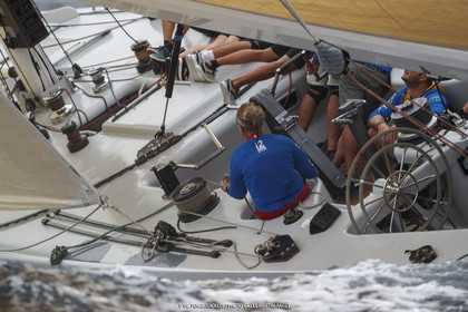 19 06 2024, Porquerolles Island (FRA), Championnat du monde des 12 m JI 2024, Race Day 1