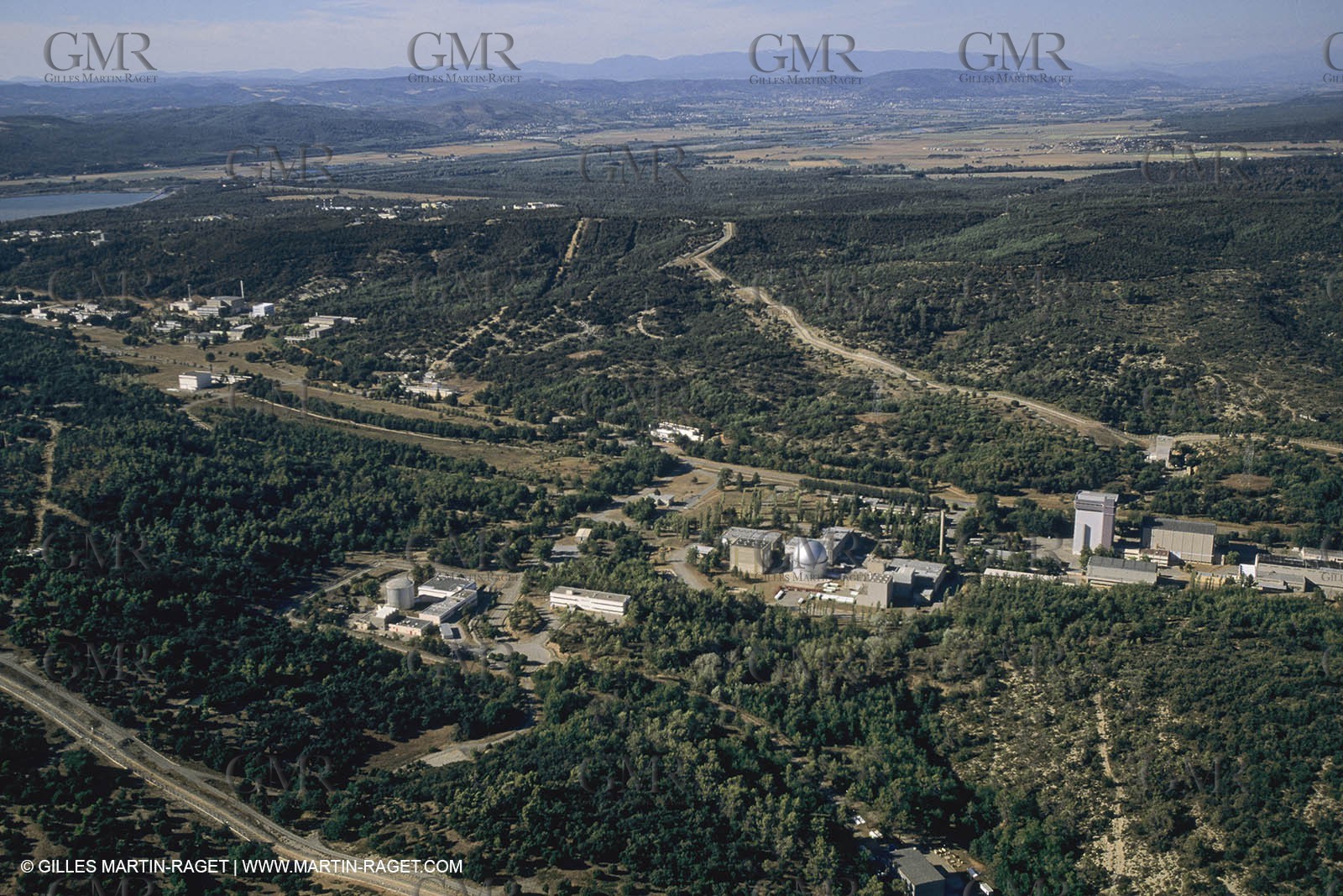 France, Provence, Val de Durance, site de Cadarache
