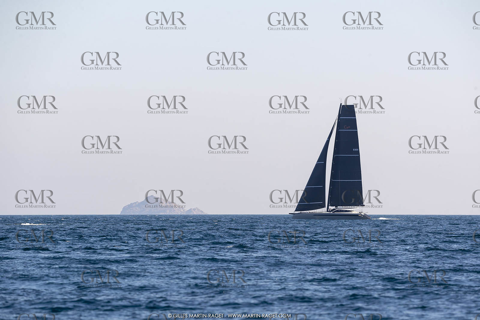16 02 2019, Porquerolles (FRA,83), Gunboat 68 sail testing  3