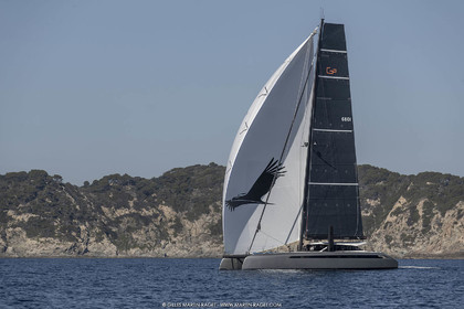 16 02 2019, Porquerolles (FRA,83), Gunboat 68 sail testing  3