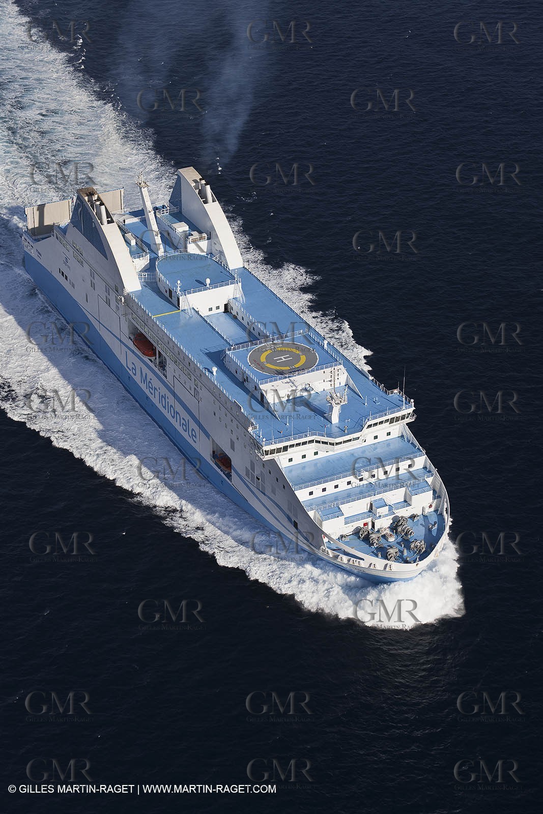 14 01 2012 - Marseille (FRA,13) - La Meridionale shipping company - the Piana off Marseille and the Calanques