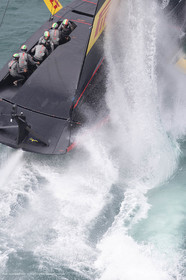 10 12 2020 - Auckland (NZL) - 36th America's Cup - Practice Sessions - Day 2 -Luna Rossa Prada Pirelli Team