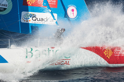 13 07 2017, Port Camargue (FRA,30), Transat Jacques Vabre 2017, Bastide Otio (Kito de Pavant, Yannick Bestaven), offshore trainings
