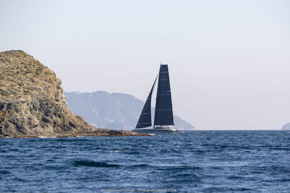16 02 2019, Porquerolles (FRA,83), Gunboat 68 sail testing  3